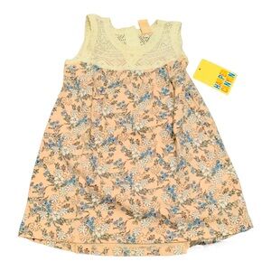 Harper Canyon Baby Girls Floral Tank  Dress, Pink, Size 12 Months, NEW